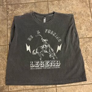 American Apparel Gray Crew Neck Shirt